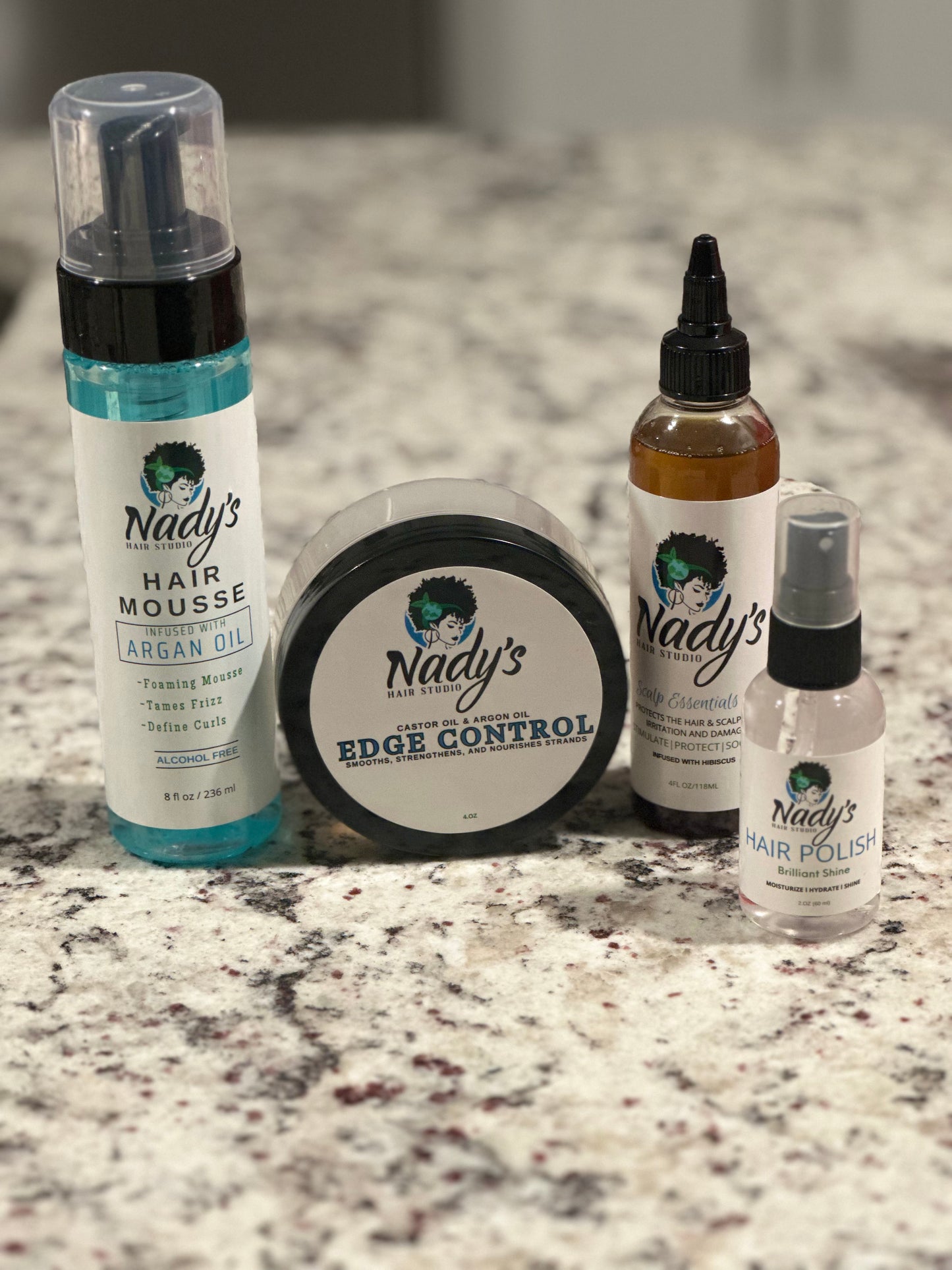 nady's hair studio growth complete kit of 4